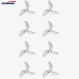 GEMFAN 1219S Durable 3 Blade 31mm Propeller (4CW+4CCW) - Transparent