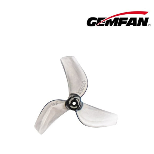 GEMFAN 1219S Durable 3 Blade 31mm Propeller (4CW+4CCW) - Clear Gray