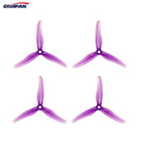 GEMFAN Hurricane 51433 5 Inch Durable 3-Blade Propeller 2 pairs (Purple)