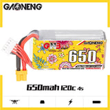 GAONENG GNB LiHV 4S 15.2V 650mAh 120C HV LiPo Battery – XT30