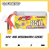 GAONENG GNB LiHV 4S 15.2V 850mAh 120C LiPo Battery – XT30