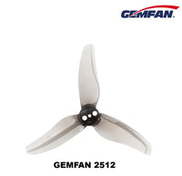 Gemfan 2512 3-Blade Whoop Propeller 4CW+4CCW (1.5mm Shaft)
