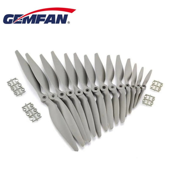 Gemfan APC Glass Fiber Nylon Electric Propeller 6040 7050 8060 9045 9060 1070 1155 1260 1365 1470 for RC Airplane (2 pc pack)
