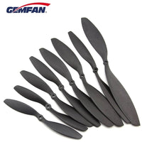 Gemfan Carbon Fiber Nylon Propeller 7038 8045 9047 1045 for RC MultiRotor (2 pc pack)