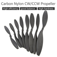 Gemfan Carbon Fiber Nylon Propeller 7038 8045 9047 1045 for RC MultiRotor (2 pc pack)