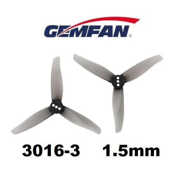 GEMFAN Hurricane 3016-3 for toothpick(1.5mm) (2CW+2CCW)
