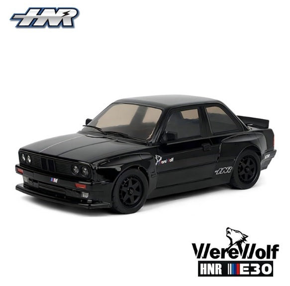 HNR H9803 MA E30 1/10 2.4G 4WD Brushless RC Drift Car On-Road Flat Running Electric Remote Control Racing Vehicles (Blk)