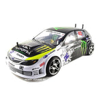 HSP 94123Pro 1:10 RC Power Drift Car (Subaru M with Chrome Wheels)