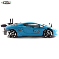 HSP 94123Pro 1:10 RC Power Drift Car (Lamborghini Blue with Chrome Wheels)
