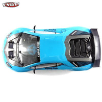 HSP 94123Pro 1:10 RC Power Drift Car (Lamborghini Blue with Chrome Wheels)