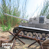 HengLong Customized Version Upgraded FULL Metal German Tiger I 3818 Pro RTR 1/16 RC Tank