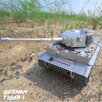 HengLong Customized Version Upgraded FULL Metal German Tiger I 3818 Pro RTR 1/16 RC Tank