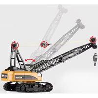 Huina 1/14 Scale RC Construction Crane Tower Ready to Run Simulated Light Sound Effect