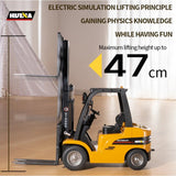 Huina 1/10 Scale RC Construction Forklift Ready to Run Simulated Light Sound Effect