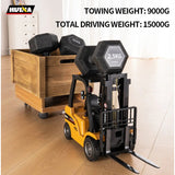 Huina 1/10 Scale RC Construction Forklift Ready to Run Simulated Light Sound Effect