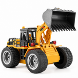 Huina Toys RTR 1532 1/18 2.4G 9CH RC BullDozer Light Engineering Remote Control Simulation Construction Vehicles Models Children Kids Gifts