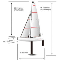 Joysway Dragon Force 65 V8 Racing Sailing Yacht RTR