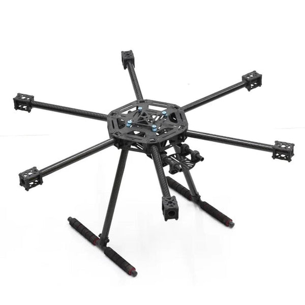 X600 600mm Carbon Fiber Hexacopter Drone Frame Kit (Carbon Fiber Version)