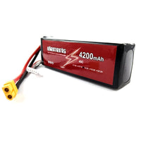 Elements 4200mAh 45C 4S 14.8V Lipo Battery for UAV RC Helicopter Boat Car Drone