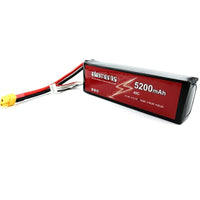 Elements 5200mAh 45C 4S 14.8V Lipo Battery for UAV RC Helicopter Boat Car Drone