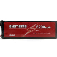Elements 6200mAh 45C 3S Lipo Battery for UAV RC Helicopter Boat Car Drone