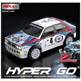 MJX Hyper Go 14302 Lancia RC Car 55km/h High Speed RC Drift Car 4WD Brushless