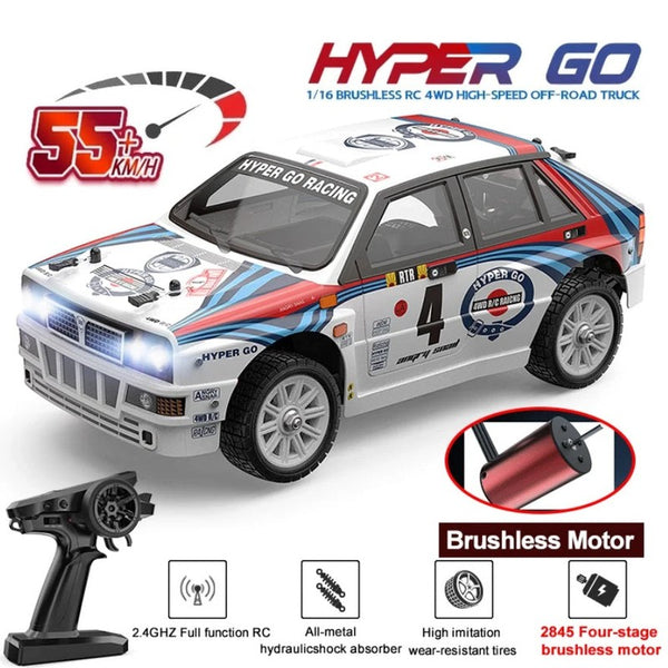 MJX Hyper Go 14302 RC Car 55km/h High Speed RC Drift Car 4WD Brushless