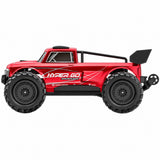 MJX Hyper GO 10210 Truck 1/10 Brushless 4WD RTR (With Battery and Charger) (Red)