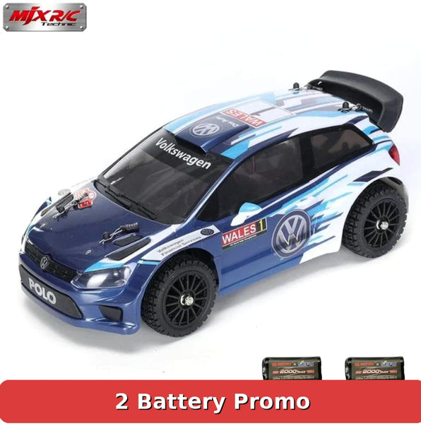 MJX Hyper Go 14304 1/14 VW Polo R WRC Brushless RC Rally Car - Volkswagen Licensed