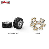 MJX Hyper Go H12Y+ 1/12 Scale RC Car High-Torque 3650 Brushless BLDC Motor Aluminum Shell, Silver