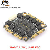 DIATONE MAMBA F55_128K BLHeli_32 MINI 55A 4IN1 ESC 4-6S Dshot300/600/1200 Electronic Speed Controller 30mmX30mm for FPV Drone