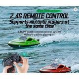 BEZGAR RC Boat, 16 inch Big Brushless Remote Control Boat for Adults and Kids, 55 KPH Large Fast RC Speed Boats with 2000mAh Battery, Ideal Waterproof Toy Boats for Lakes (Green)