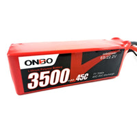 Onbo 3500mAh 45C 6S Lipo Battery