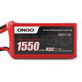 Onbo 1550mAh 45C 3S Lipo Battery