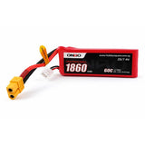 Onbo 1850mAh 60C 2S Lipo Battery