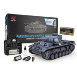 Heng Long German Panzer III Type L RC Tank Electric Tracked 1/16 Scale RTR image 142907