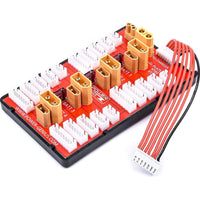 2-6S Lipo Parallel Charging Board XT30-XT60 2IN1 with XT-60 Cable