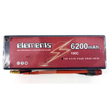 Elements 6200mAh 100C 7.4V Lipo Battery for RC Car (Hardcase)