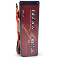 Elements 6200mAh 100C 7.4V Lipo Battery for RC Car (Hardcase)