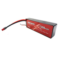 Elements 7200mAh 100C 7.4V Lipo Battery for RC Car (Hardcase)