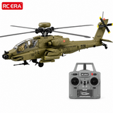 RC ERA C170 AH-64D Apache 2.4G 6CH 6G 1:48 Scale Altitude Hold Optical Flow Positioning TOF Altitude Hold Flybarless RC Helicopter RTF
