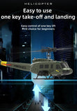 RC ERA C032 UH-1 Huey 1:48 Scale RC Helicopter 2.4G 6CH 6-Axis Gyro Altitude Hold Optical Flow & TOF Positioning Flybarless RTF