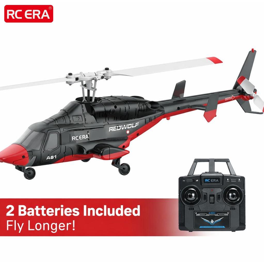 RC ERA A61 Mini Airwolf 4CH RC Helicopter 2.4G 6-Axis Gyro Stabilized ...
