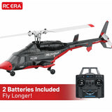RC ERA A61 Mini Airwolf 4CH RC Helicopter 2.4G 6-Axis Gyro Stabilized Altitude Hold Optical Flow Version
