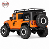 RGT EX86100 V3 Rock Cruiser 1/10 2.4G 4WD RC Car 2 Speed Class Crawler Off-Road (Orange)