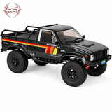 RGT EX86110 V2 For PIONEER Ⅱ 1/10 2.4G 4WD RC Car Rock Crawler Off-Road Climbing Pickup Truck Two Speed LCG Portal Axle Reverse Drive  (Black)