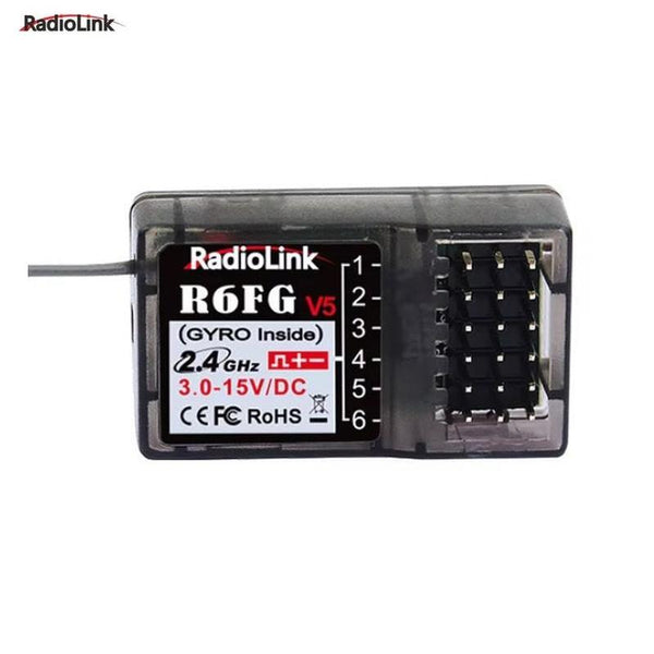Récepteur RC Radiolink R6FG - Gyroscope Intégré - 6 Canaux - Portée 400 M - Compatible RC6GS V3 Et Autres Récepteur Longue Portée 400m Récepteur RC Radiolink R6FG - Gyroscope Intégré - 6 Canaux - Portée 400 M - Compatible RC6GS V3 Et Autres Récepteur Longue Portée 400m
