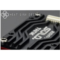 RUSH Solo Tank 5.8G VTX Video Transmitter CNC shell 1.6W High Power Built-in Microphone Heat Dissipation Structure For RC FPV