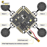 SpeedyBee F405 AIO V2 35-40A Dual BEC ICM42688 Flight Control and Bluejay ESC