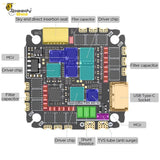 SpeedyBee F405 AIO V2 35-40A Dual BEC ICM42688 Flight Control and Bluejay ESC